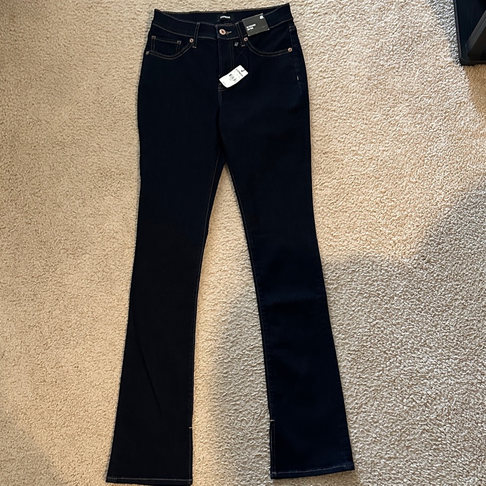 NEW-Express Women's Dark Blue Jeans